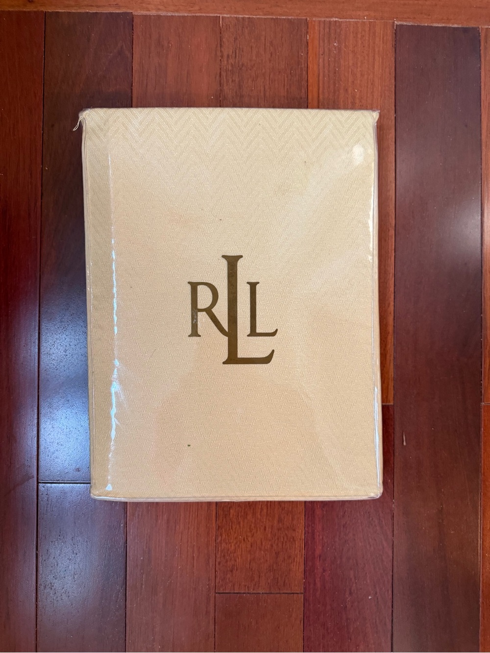 Ralph Lauren tablecloth basket weave butter new 60x120